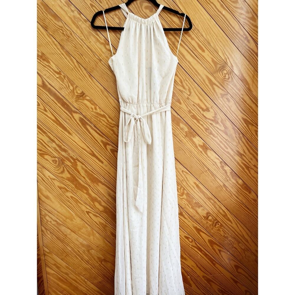 ModCloth Illuminated Elegance Chiffon Maxi Dress - Picture 9 of 10